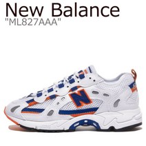 [뉴발란스] 남여공용 ML827AAA 화이트 / 남자 여자 남자 남성 데일리런닝화 가벼운운