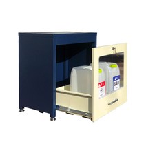 MDF9351 녹색 폐액 중화제 폐수통 보관함 서랍형
