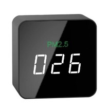 실내 미터 습도 이산화탄소 기 공기 에어 품질 모니터 NDIR 센서, 한개옵션0