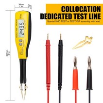 HOLDPEAK 990B 스마트 테스터 디지털 SMD 미터 휴대용 저항 커패시턴스 4000 카운트 전문 멀티