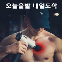 (KC인증)SK-k9 레드마사지건 /진동 전동 안마건 마사지 안마기, 2)실버(은색)
