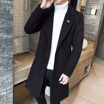 MOSAIRATION남성 가을 겨울 코트 오버핏 계절 아이템 데일리 직장인 필수품
