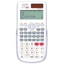 유니원 공학용계산기 화이트, UC-600E, 10개