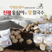 기타 [강원도별미] 감자옹심이세트 (옹심이10인분 장칼국수10인분 감자전2팩), 150g, 1세트