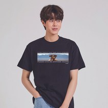 키밍 낙타 오버핏반팔티 나만의티셔츠 남자티셔츠