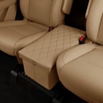 카니발 콘솔박스 중간 수납함 중앙 스토리지 센터박스, 1.라이트브라운 2열