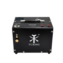 tuxing txet062 4500psi 300bar 12v pcp aircompressor mini high pressure pump transformer pneumatic ai, 자동 정지 버전, 110v