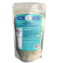 Oceans Balance 디톡스 스무디 파우더 w/Organic Blueberry Powder Spirulina Atlantic Dulse Seaweed ampamp 보리순 주스