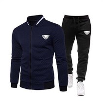 오토바이 슈트 수트 보호대DYNRFIT-봄/가을 브랜드 패션 지퍼 스웨터 캐주얼 스포츠웨어 남성 정장 + 바, 05 5_01 M