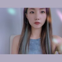 시나몬걸 솜브레 컬러 헤어피스 2p 세트 붙임머리 애쉬 부분가발 똑딱이, 2매입, C2-애쉬오렌지(2p)
