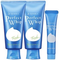 센카 퍼펙트 휩 프레시 클렌징 폼 100g 2개 + PW 15g 1개, 215g, 3세트
