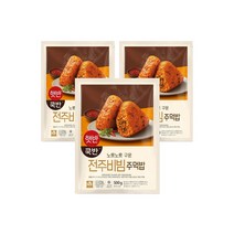 햇반쿡반 전주비빔주먹밥 500Gx3개, 상세페이지 참조