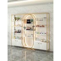 네일샵 메이크업 디스플레이 LED 조명 장식장 미용실, 상세 페이지 참고, 검정색 길이 300x가로 30x높이 200