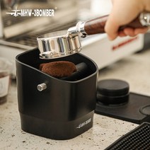 MHW-3BOMBER 커피 스퀘어 넉박스 미니 넛박스 커피찌꺼기통, 화이트, 1개