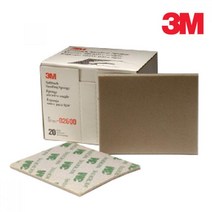 3M 스폰지사포 스펀지페파 샌딩스폰지 2개 샌딩스펀지 스폰지페파 퍼티연마, 02600(1200~1500방)