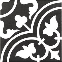 레그노 레그노 LEAF BLACK 패턴타일 (2171207)