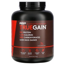 Rsp 트루게인 프리미엄 매스 게이너, 1개, 2.6kg