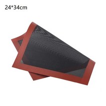 제과제빵오븐 컨벤션 업소용 제빵오븐기30x40cm 구멍을 뚫은 실리콘 베이킹 매트 비 스틱 오븐 시트 라이너, 01 30x40cm