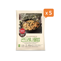 비비고 곤드레나물밥 433g 5개, 없음, 상세설명 참조