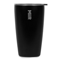 미르 베큠 인슐레이터 보온보냉 텀블러, 354ml, 블랙