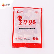 수월한 순살치킨용 닭다리살조각정육 500g, 20개