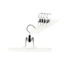 Mawa Mat Super Grippy 클램프 바지 행거 걸이 25.4cm 6개 세트 블랙, Set of 5