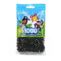 펄러 1000 비즈 80-19018, 블랙, 1개