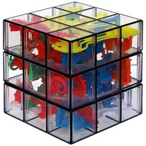 루빅스 퍼플렉서스 하이브리드 5.4 x 5.4cm(2 2인치) 도전적인 퍼즐 미로 볼 스킬 게임 ., Fusion 3x3
