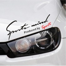 후미등옆 뒷범퍼 앞범퍼 차량용 스티커 아반떼MD 밋밋한차 올뉴K5 잔기스가리기 데칼 그렌져TG 오토바이 팰리세이드 싼타페 볼보 미니컨트리맨 BMW YF