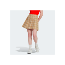 백화점정품 아디다스오리지널스 여성 우먼스체크 플리츠 스커트 치마/베이지 IA8352 아디다스오리지널 캠퍼스룩 헤리티지 A라인 주름 치마
