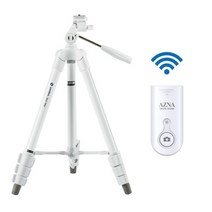 아즈나 카메라 삼각대, 02.DIGI - 3400 + 리모컨 세트 (화이트)