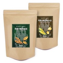 로얄푸드 직화 보리차 500g + 옥수수차 500g 세트, 4세트