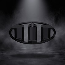 브렌톤 3세대 엠블럼 반광블랙 B3S-A04 혼캡 휠캡 엠블렘 개별 차량용, 170CK