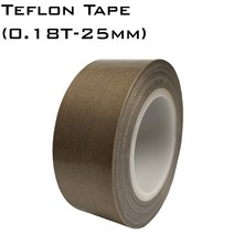 고온 내열 테프론 테이프 PTFE Teflon Tape AG-05 국산 25mm(0.18T), 25mm 1롤