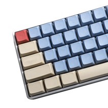 XDA 61 로터스 그레이 블루 ANSI 빈 키 캡 GH60 60% 포커 RK GK61, 한개옵션2, 01 Beige, 한개옵션1