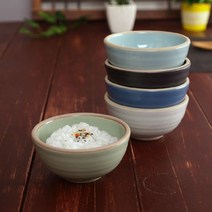 핸드메이드도자기 소야 아름 다이여트 밥공기 (5컬러) 그릇, 화이트, 본상품선택