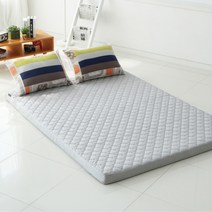바숨 순면누빔 라텍스 매트리스커버 슈퍼싱글 SS 10cm