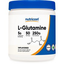 뉴트리코스트 엘 글루타민 L Glutamine 분말 파우더 무맛 250g 50 서빙