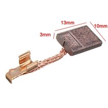 무선 전기 해머 만능십자드릴링 기계 카본 브러쉬 4 개 마끼다 DTD146 dhp456dhp458 bhp456bdf446 BHP454, 한개옵션0