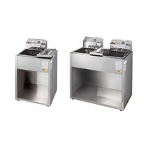 그랜드우성 전기튀김기 2구 분체도장-6kw WS-EFS20, 상세 참조