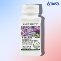 암웨이 오메가3 뉴트리라이트 비 디에이치에이 블렌드 120캡슐, 1개, 기본