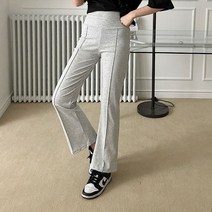 퍼니걸스 6282 데일리 밴딩 무지 핀탁 부츠컷 트레이닝 여성 팬츠 여성의류