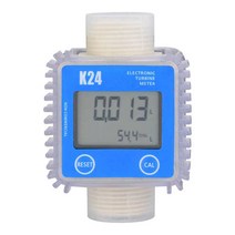 K24 LD 터보 디지털 디젤 연료 유량계 1 개 화학 측정기 액체 물 터빈 해외 창고, 02 Blue Vertical