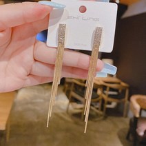미세먼지측정기 이산화탄소 일산화탄소 공기질 지르콘 쉘 나비 술 귀걸이 여성 패션 기질 긴 스터드 웨딩, 23 ED267-1