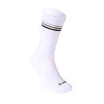 브로니스 클래식 자전거 양말 싸이클 삭스 12종 택1, GDR화이트