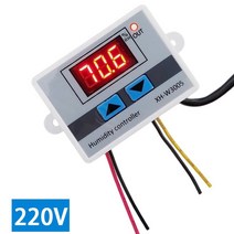 220v XHW3005 디지털 습도 조절기 습도 컨트롤러 조절기 습도계 실내 실외 습도계 수분 감지기 모니터, 협력사
