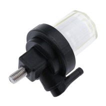 유수분리기 야마하 2 스트로크 9.9-40HP 선외 선박 엔진 용 연료 필터 보트 오일 물 분리기 플라스틱 신뢰, 없음