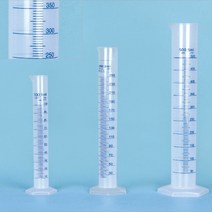 PP 메스 실린더 Class B/청색눈금/용량/10ml~100ml/5개, 25ml