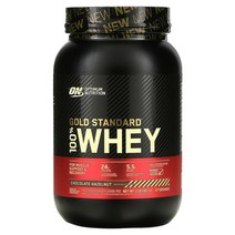 옵티멈 뉴트리션 Optimum Nutrition 골드스탠다드 100% 웨이 초콜렛 헤이즐넛 2 lb 907g