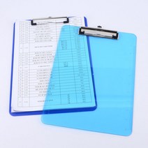 출석체크 벽걸이 종이판 사이즈자 겸용 클립화일 결재서류판 클립홀더 서류정리